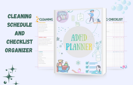 ADHD PLANNER – Daily Home Checklist for Adults with ADHD